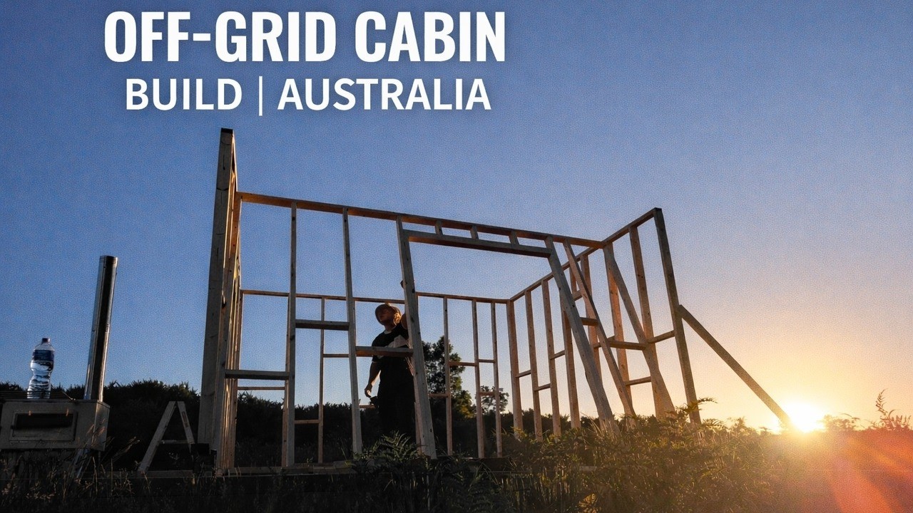 Cabin Build in Countryside Australia | Part 1 DIY Adventure