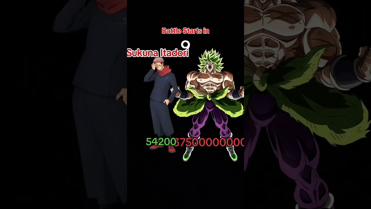 Sukuna vs broly