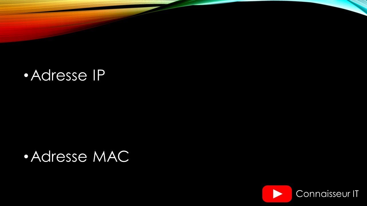 Adresse IP et Adresse MAC (Darija)