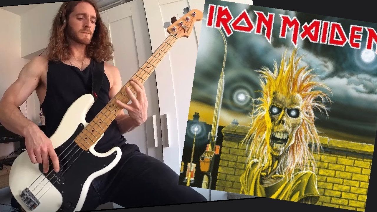 Iron Maiden; Phantom Of The Opera - bass cover