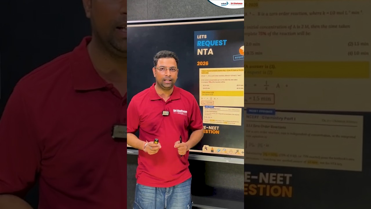 RE-NEET 2026 Chemistry Answer Key Mistake? 😱 | Chemistry Challenge question for NTA