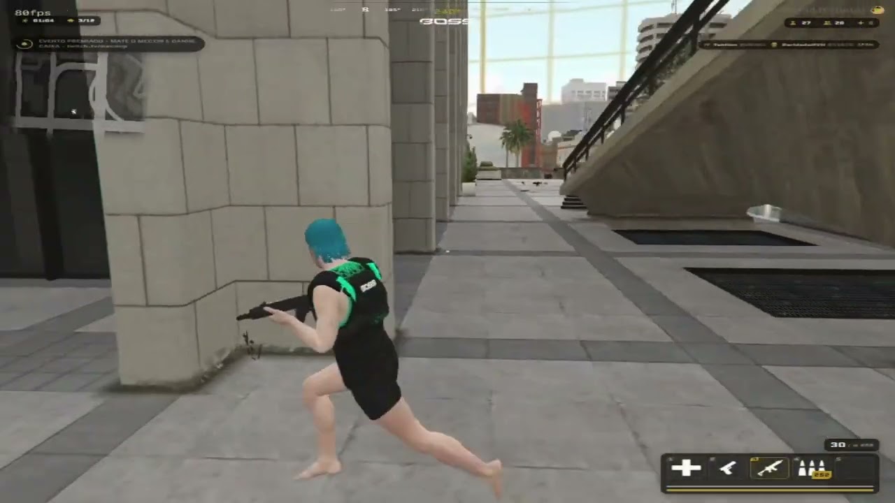 HL Boss (100%) só umas bala #highlights #fivem #gtarp #grotafivem