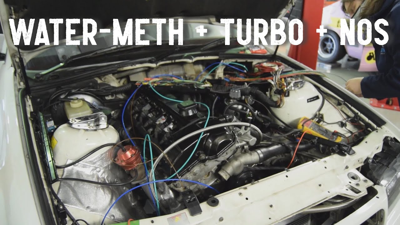 BMW E36 NOS TURBO AND WATER-METH BUILD