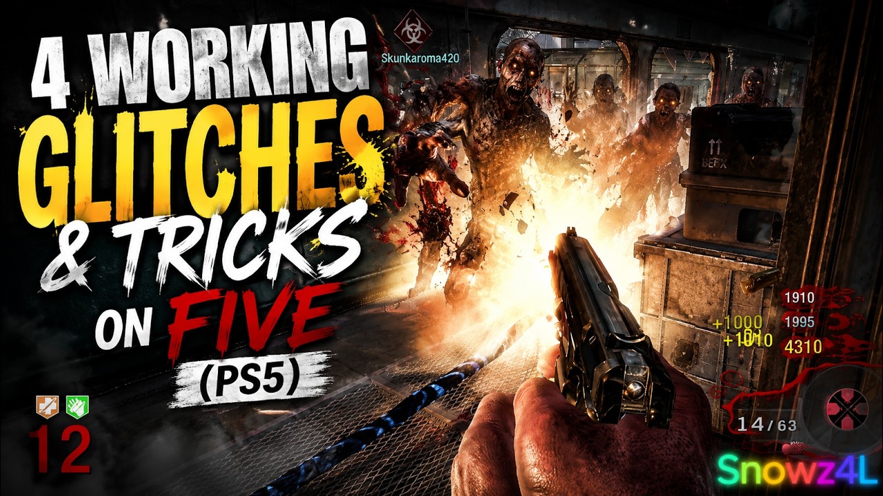 4 WORKING Glitches & Tricks on Call of Duty Black Ops FIVE | PS5/PS4/XBOX1/XBOX360 (2026)