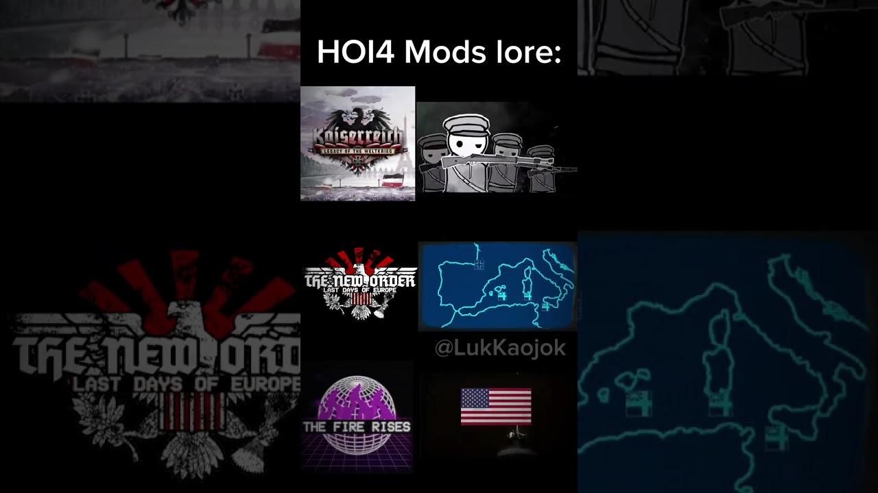 Hearts of iron IV Mods lore