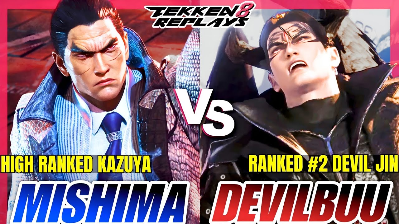 Tekken 8 | MishimaKSA (Kazuya) vs Devilbuu (Devil Jin) | High Level Ranked Match Replay