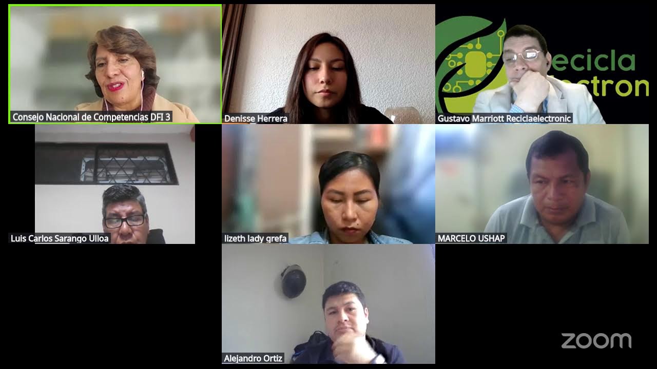 Lanzamiento de la Campaña y Capacitación Virtual“RECICLA E INTERCAMBIA TECNOLOGÍA”