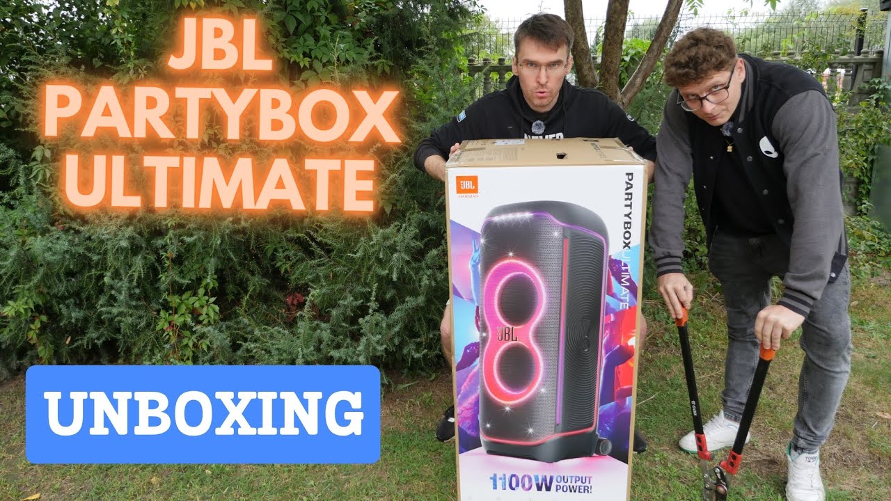 JBL PartyBox Ultimate | unboxing i pierwsze wrażenia