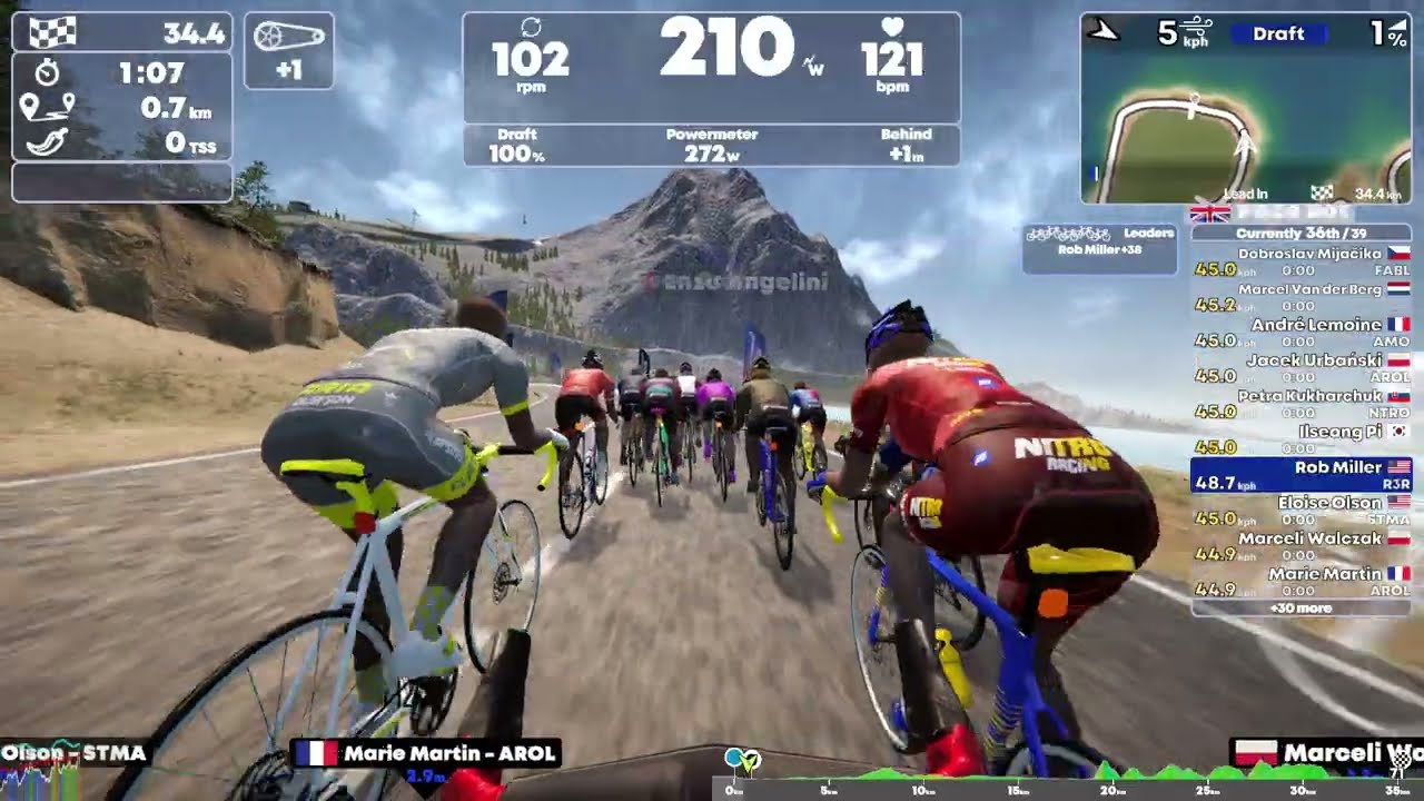 TrainingPeaks Virtual - TPV Career Mode - Local Tour Stage 9.1 - Season 1