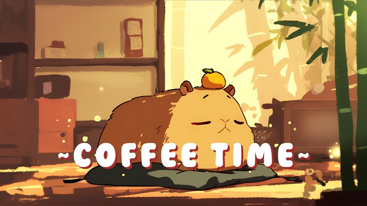 Capybara Chill Radio - Japanese-inspired Lofi Collection ~ Peaceful Moments ~ ✨ | Study Aid