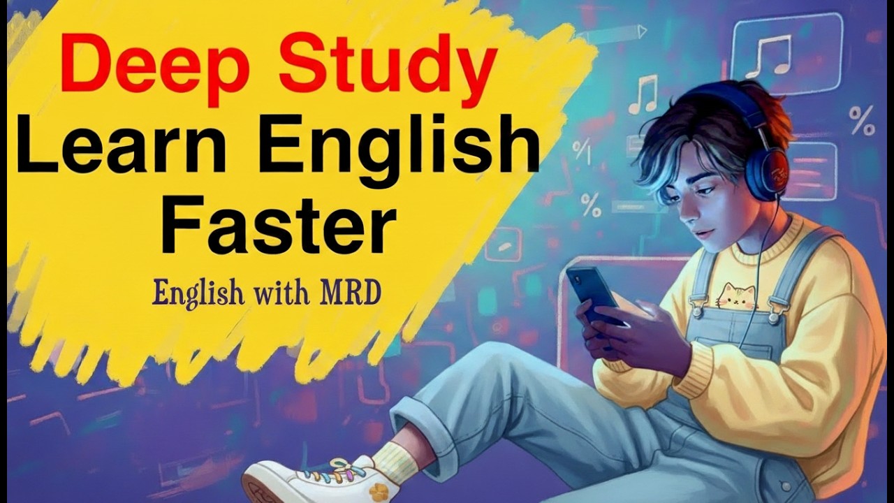 Learn English Faster with “Deep Work” | Easy English Podcast (A1–A2) | English Podcast Shadowing
