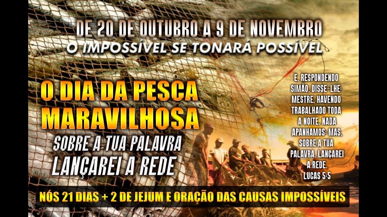 Quinto dia de ora&ccedil;&atilde;o e jejum para o imposs&iacute;vel se tornar poss&iacute;vel com Bispo Pedro Tom&eacute; rumo ao dia 9