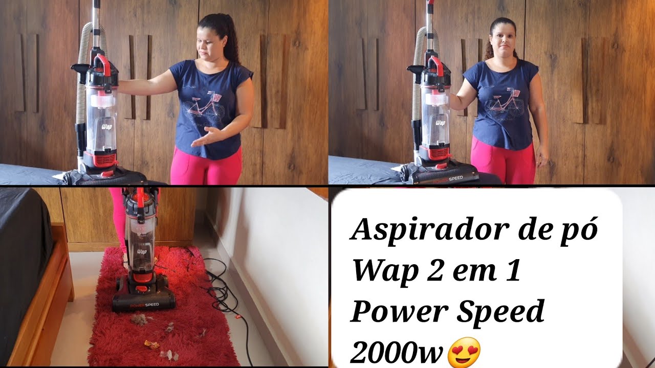 💕Resenha completa do aspirador de pó Wap 2 em 1 Power Speed 2000w(Cristina Oliveira)💕