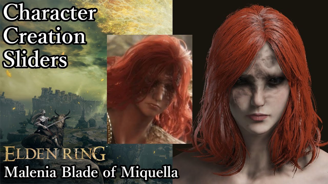 ELDEN RING Character Creation - Malenia Blade of Miquella (ELDEN RING)