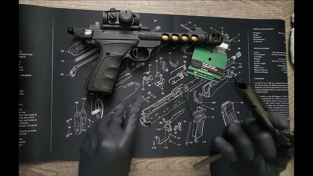 Fastest easiest way to install the Tandemkross Green Spring on a Browning BuckMark.