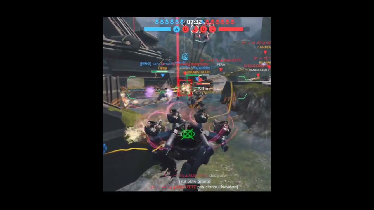 Crisis Brisado Rushando na Campeão War Robots 