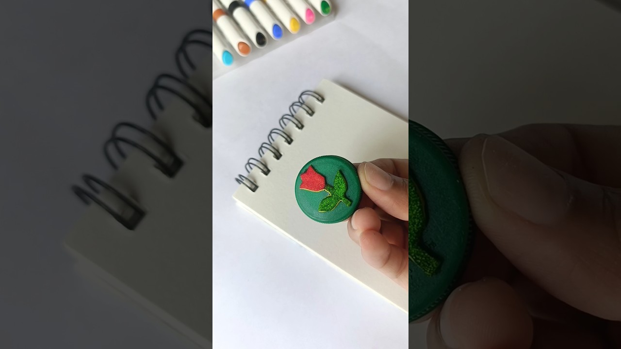 DIY easy & handmade stamp🌷 