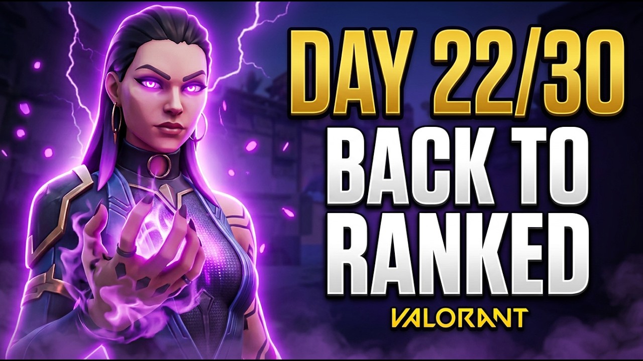 🌙 Day 22/30 – Back to the Ranked Grind | Valorant | RixSton Live