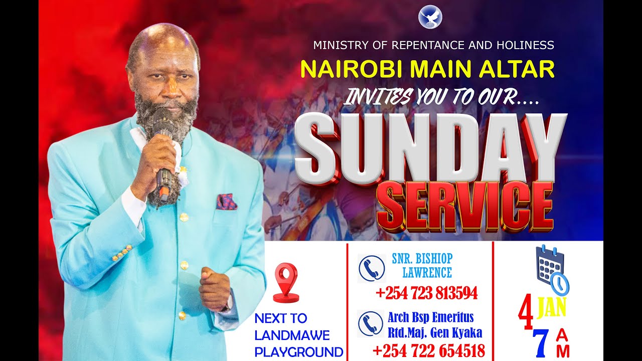 NAIROBI MAIN ALTAR SUNDAY SERVICE | 4TH JAN 2026