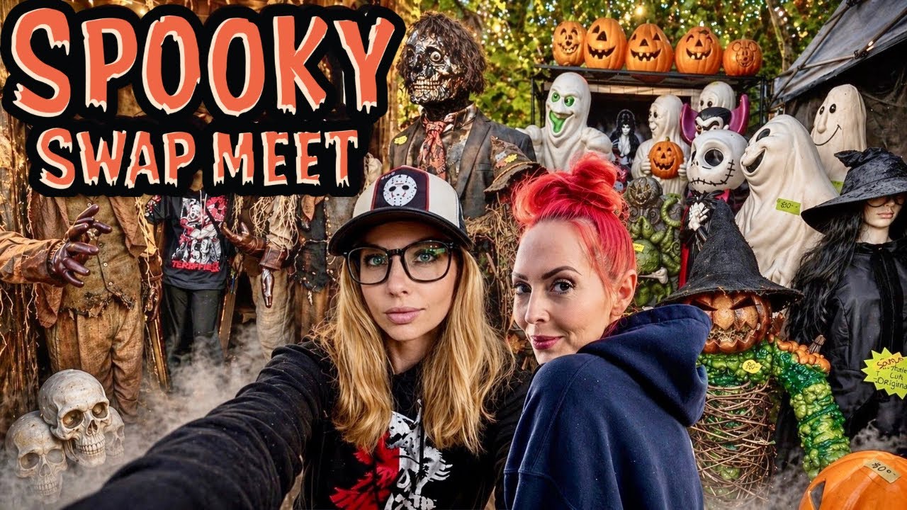 ✨Винтажные вещи✨ на Хэллоуин 🎃 в изобилии на Хэллоуинской ярмарке обмена 2026 года!