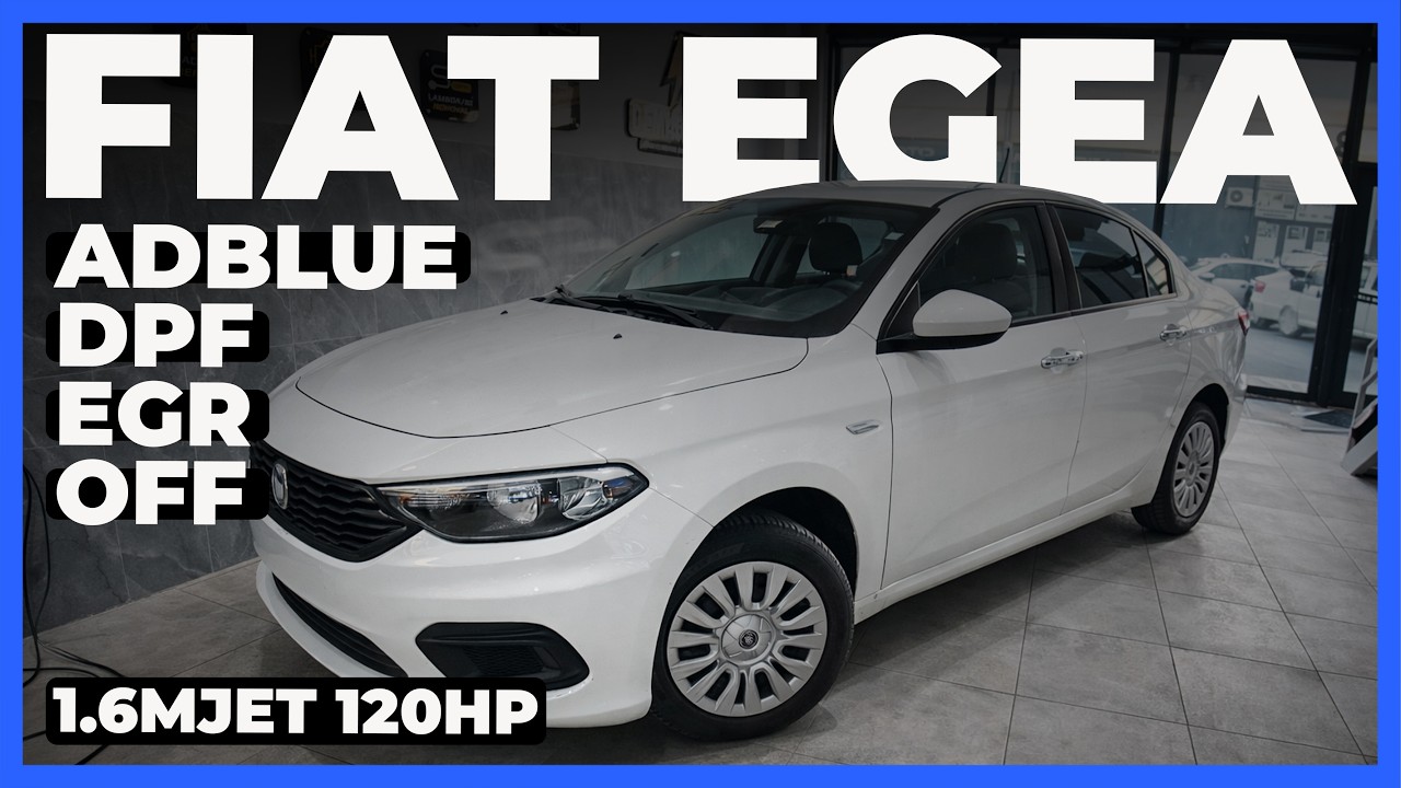 Fiat Egea 1.6 Multijet AdBlue Arızası Kesin Çözüm | DPF + EGR OFF
