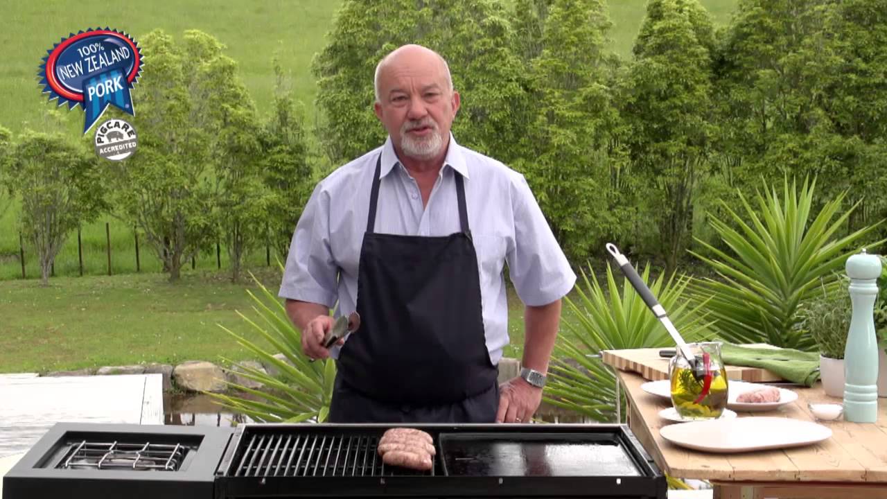 Grilling 100% NZ Pork Sausages