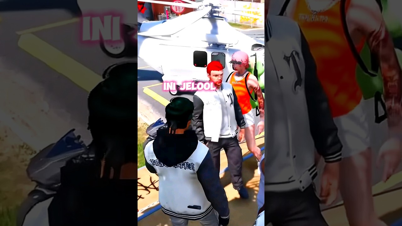 PRANK JELOOL KW EHH KETEMU JELOOL ASLI WKWK #dvinzi #gta5 #shorts