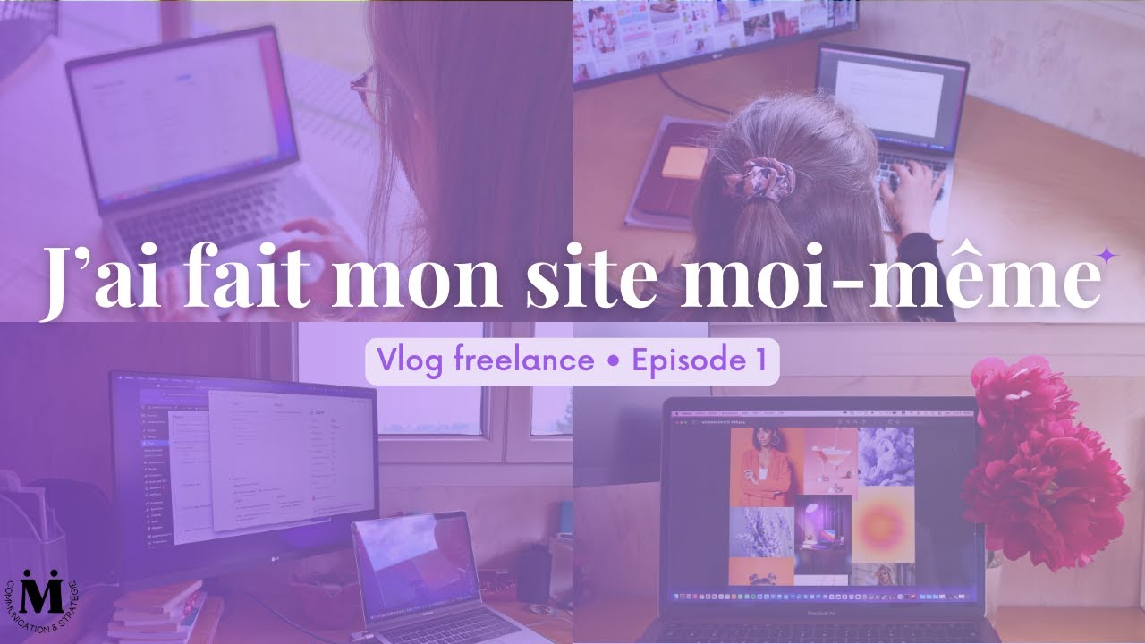 Faire son site internet soi même : mon expérience de community manager freelance 🤯