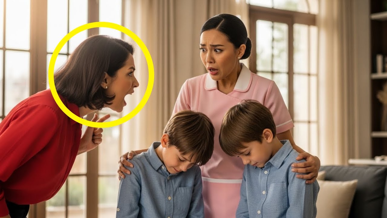 DIE ZWILLINGE DES MILLIONÄRS WURDEN TÄGLICH SCHLIMMER… BIS DAS KINDERMÄDCHEN EINGRIFF