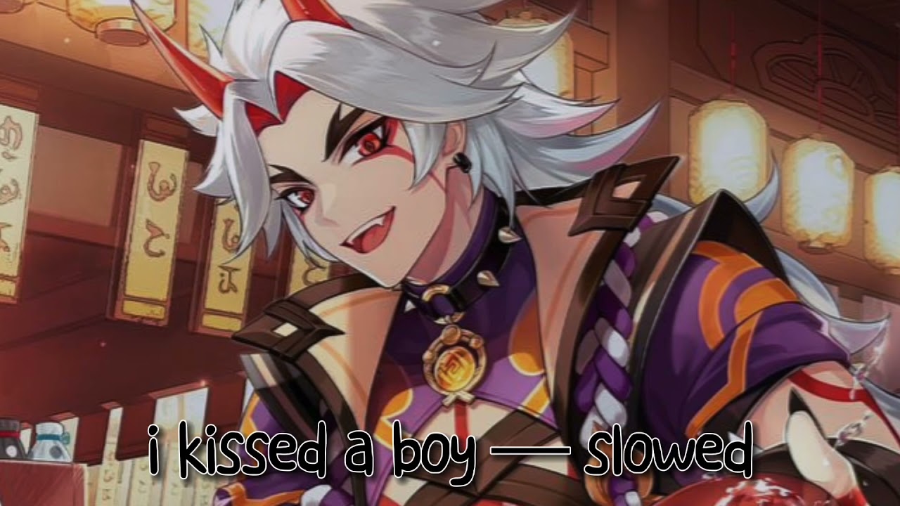 ♛i kissed a boy — slowed version♛