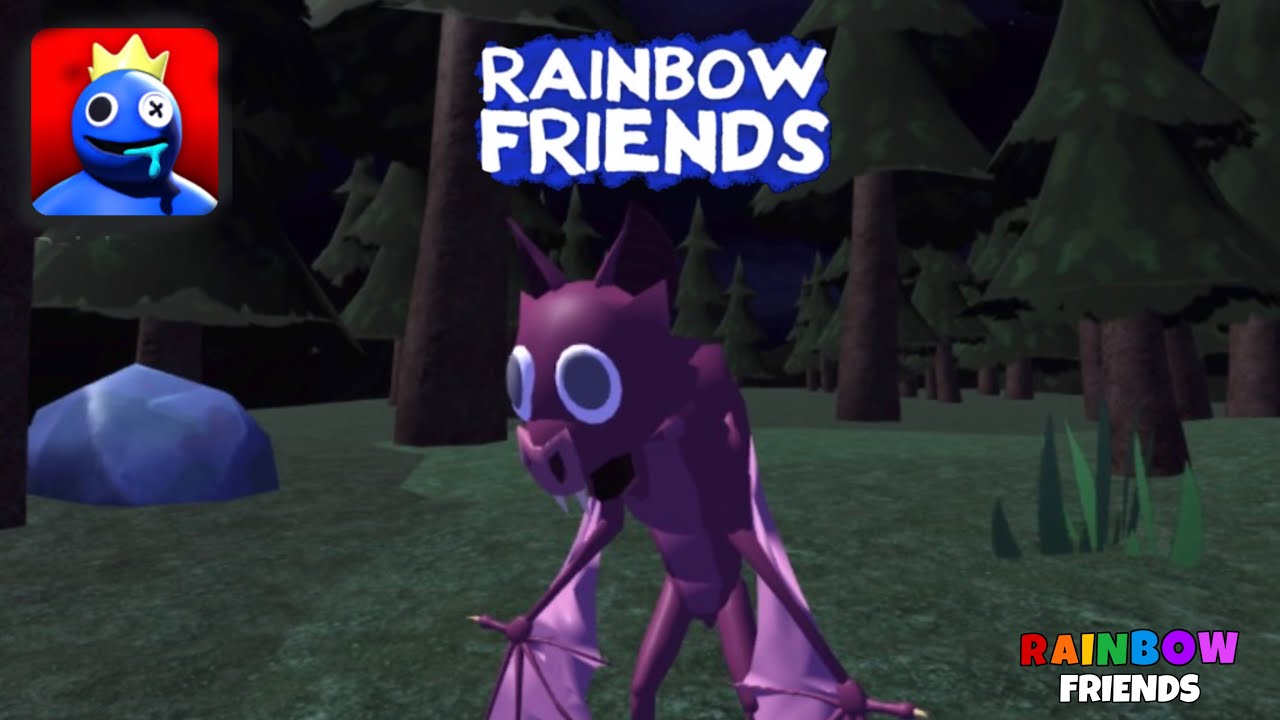 Playing As Normal Bat  Rainbow Friend's chapter Two full gameplay
