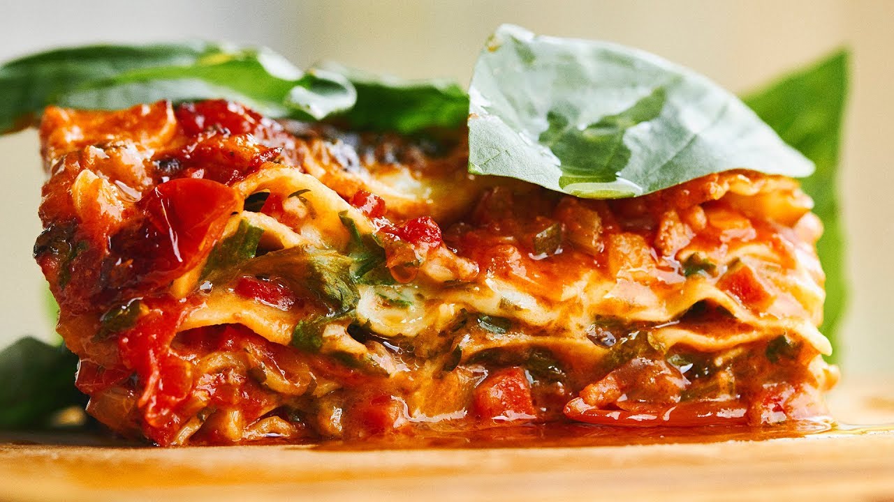 Vegetar Lasagne - opskrift