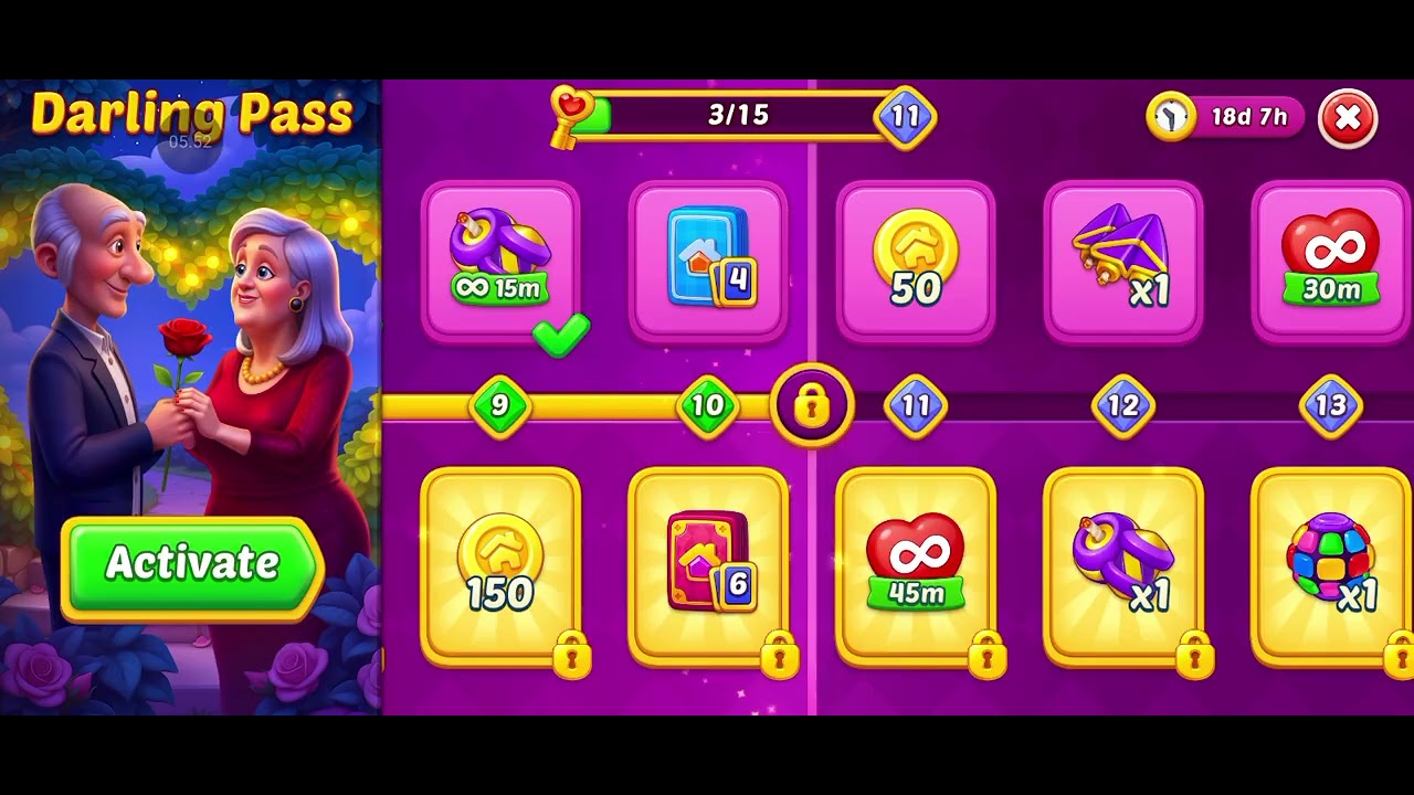 Homescapes 17736-17740