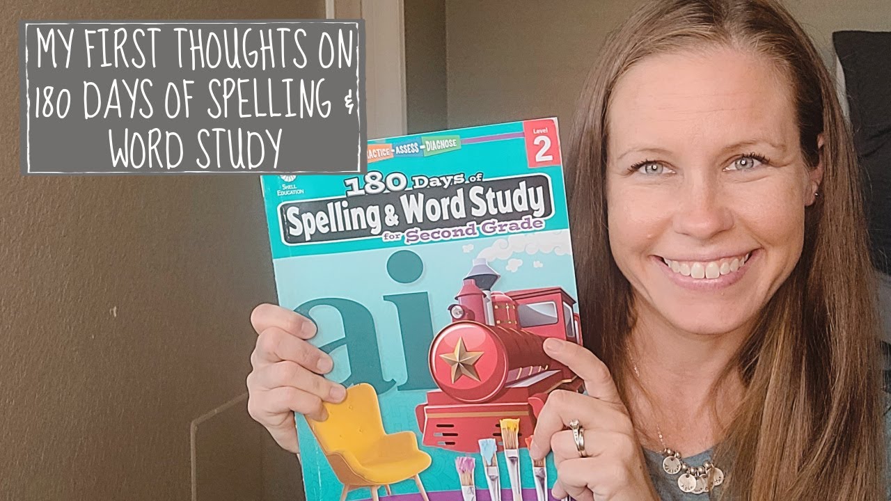 MY FIRST THOUGHTS ON 180 DAYS OF SPELLING & WORD STUDY // REVIEW AND FLIP THROUGH