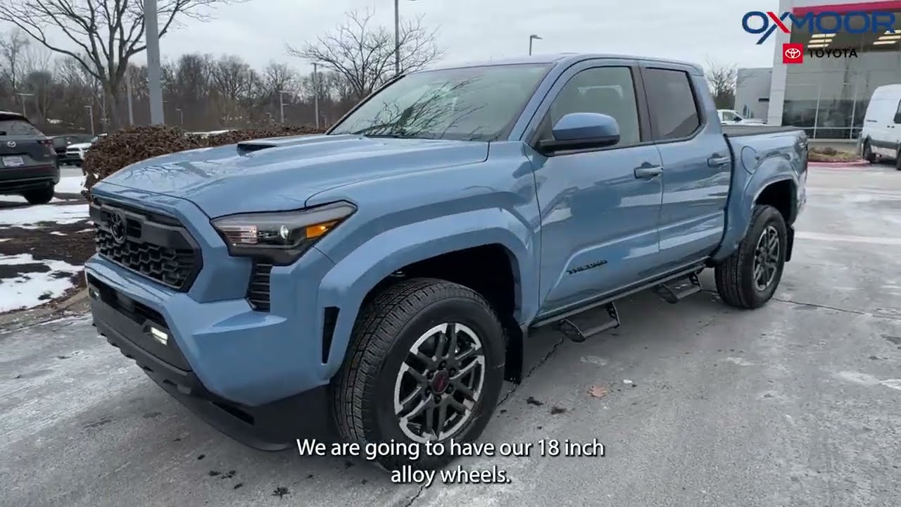 ПЕРВЫЙ ВЗГЛЯД! Toyota Tacoma TRD Off-Road 2026 года в цвете Heritage Blue.