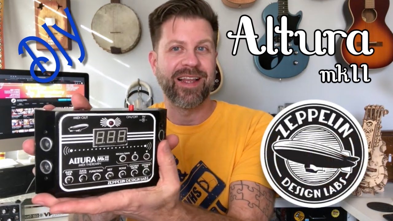 Zeppelin Design Labs Altura mkII DIY Kit (MIDI Theremin)