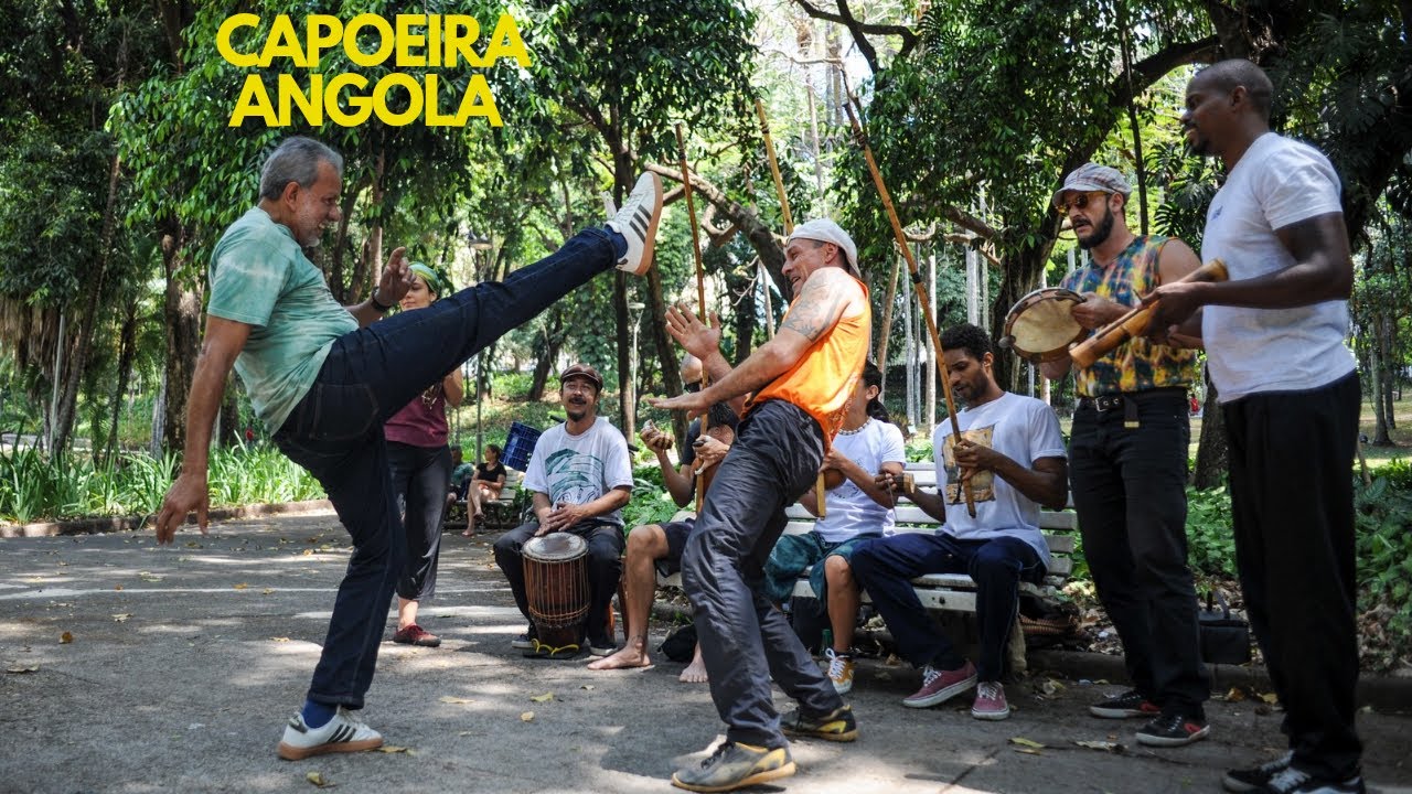 Roda de Capoeira Angola no Parque Municipal de BH