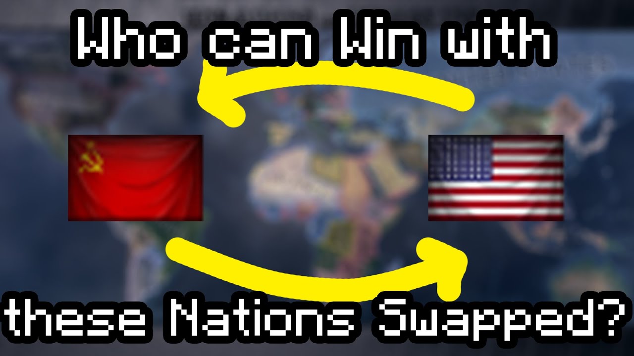 HOI4 Timelapse but the USSR and the USA Swapped Places