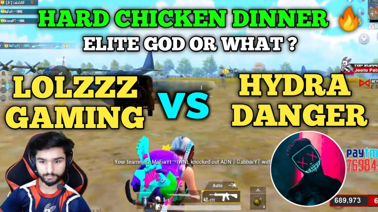 Bi team vs Hydra danger vs claw sidhu 🔥 full intense fight in the last zone | Elite | Pubg emulator