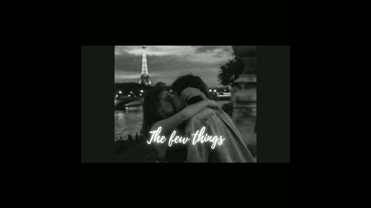 jp saxe, charlotte lawrence ~ the few things (slowed + reverb)