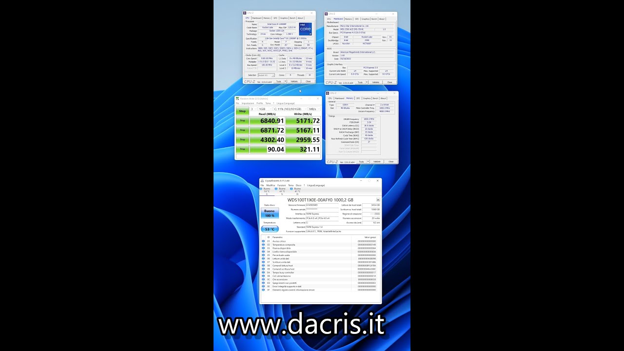 WD BLACK SN850 1 TB Crystal Disk Mark + pagella voti