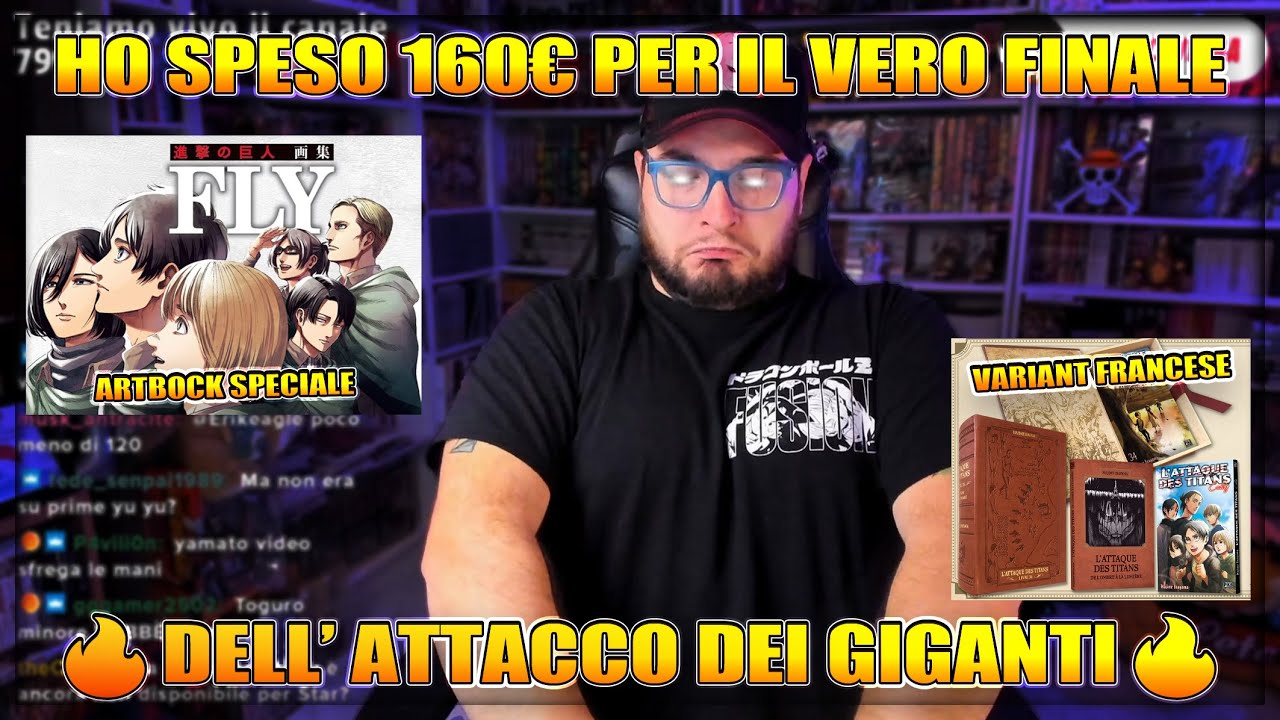 Ho speso 160€ per il VERO FINALE dell'Attacco dei Giganti | News Yamato Video IMPAZZITA