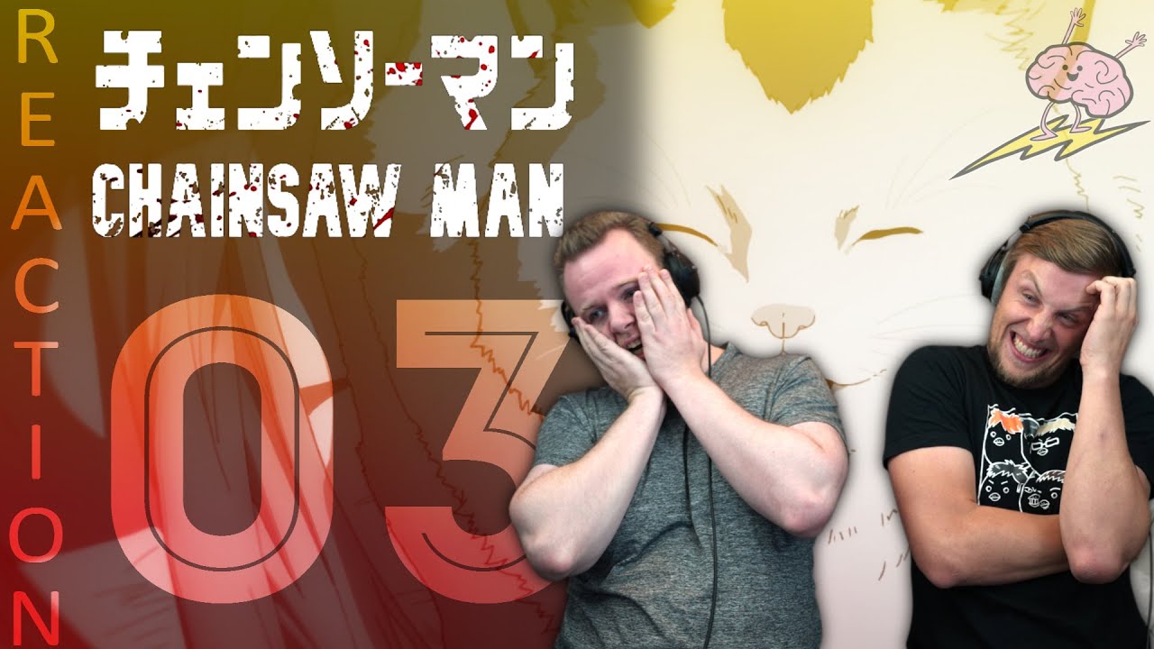 SOS Bros React - Chainsaw Man Episode 3 - Meowy's Whereabouts