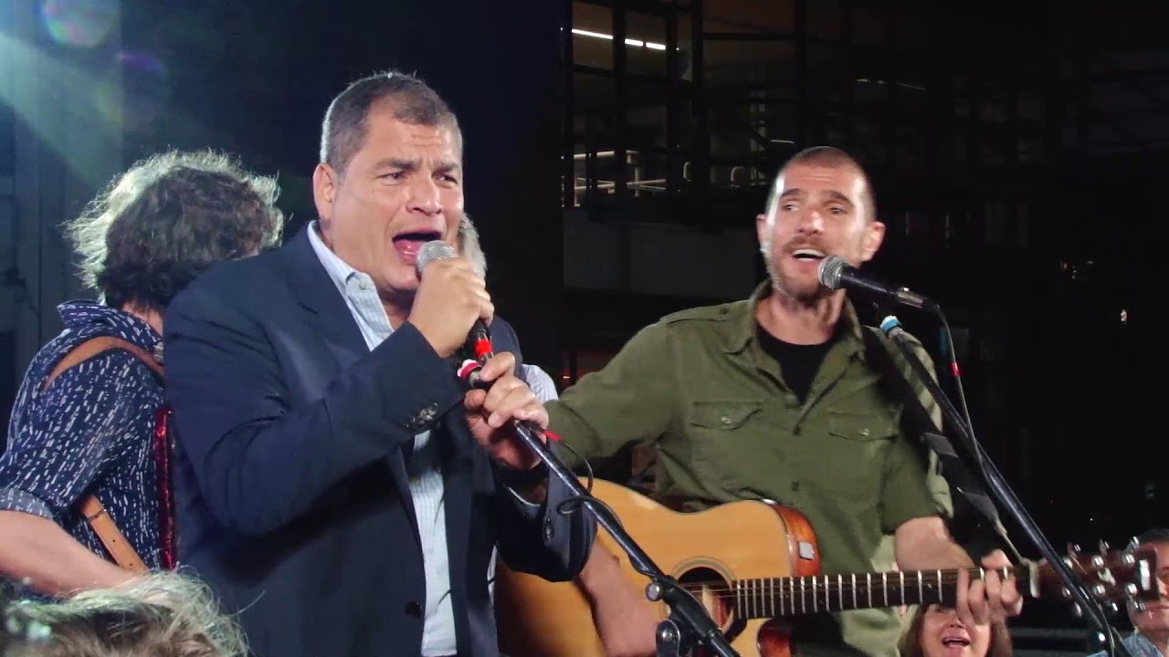 Acto completo | Rafael Correa en la Facultad de Ciencia Política y RR. II. (UNR), en Rosario