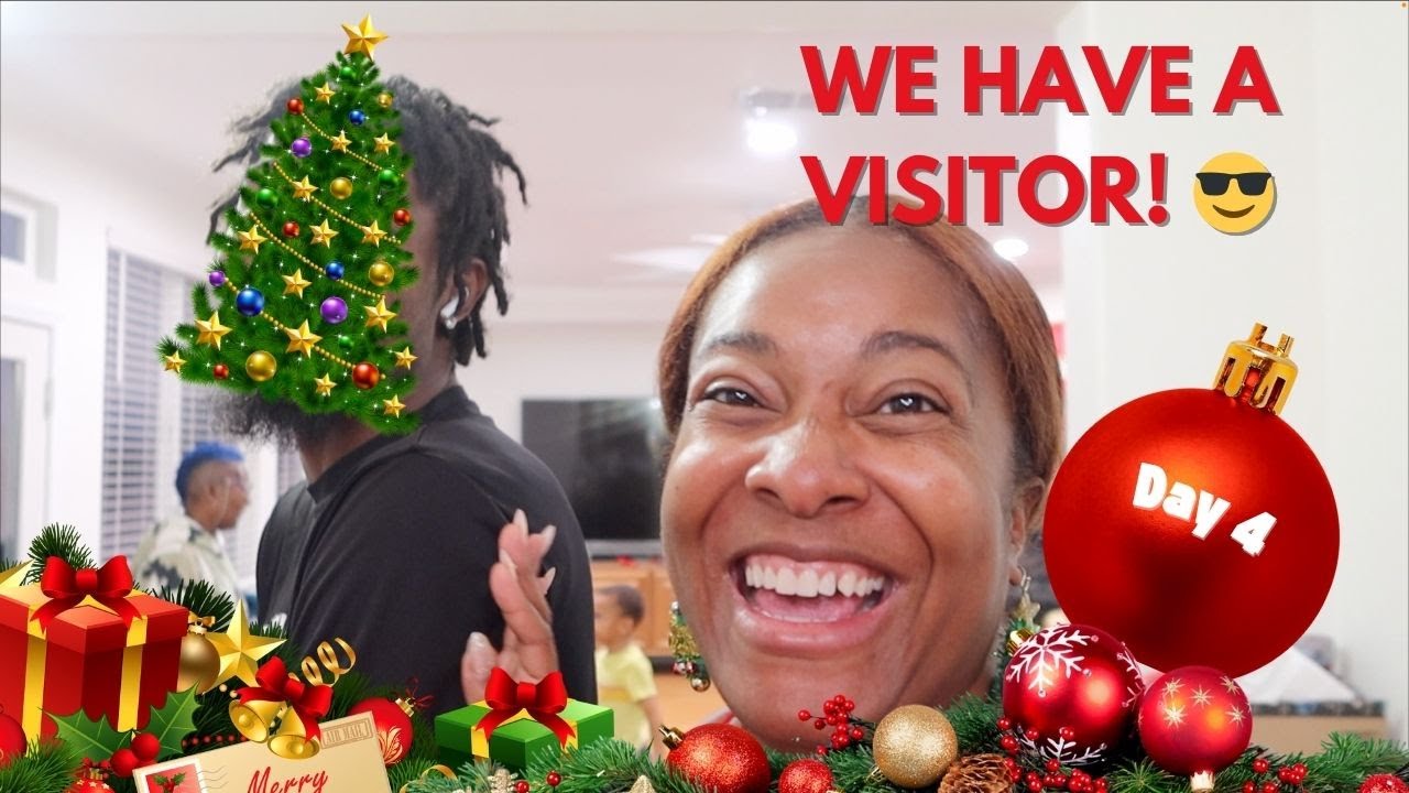 We Have A Visitor 🥸 | 2024 Vlogmas Day 4 | That Chick Angel TV
