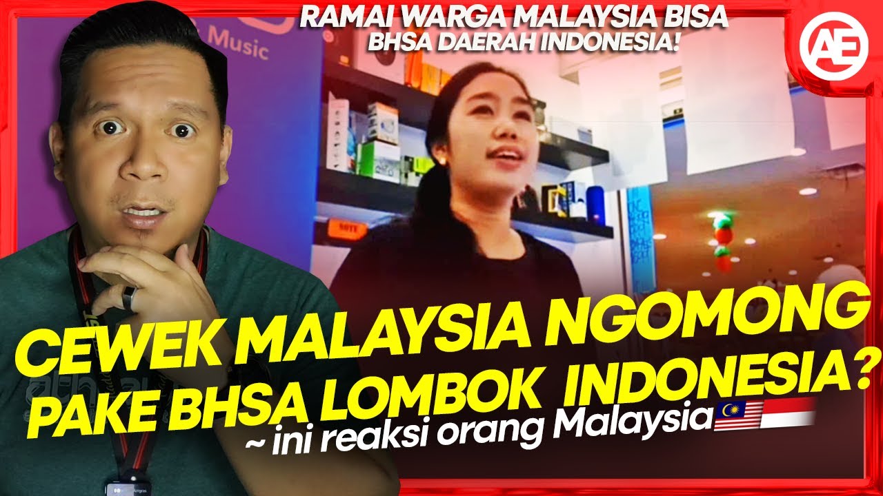 🔴🇮🇩WOW..! ORG MALAYSIA SATU INI BISA PAKE BAHASA LOMBOK INDONESIA..!! DARI MANA BELAJAR..?