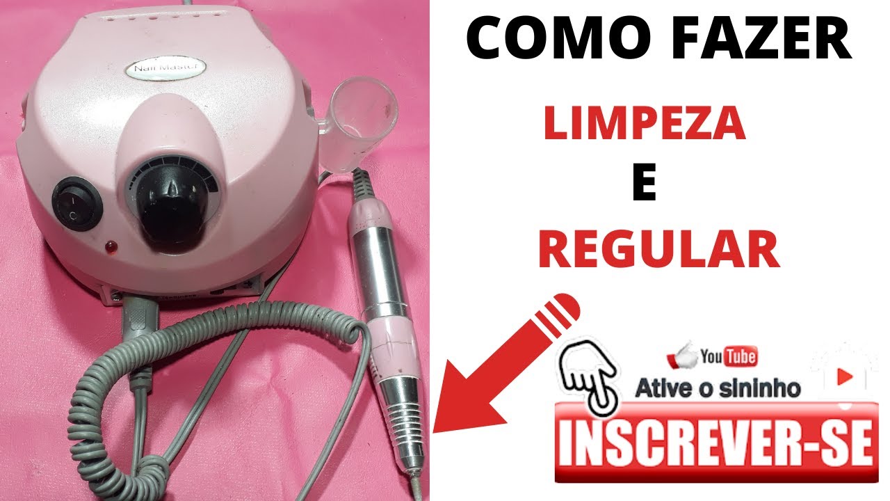 MOTOR PORQUINHO Dicas como fazer limpeza e regular a caneta