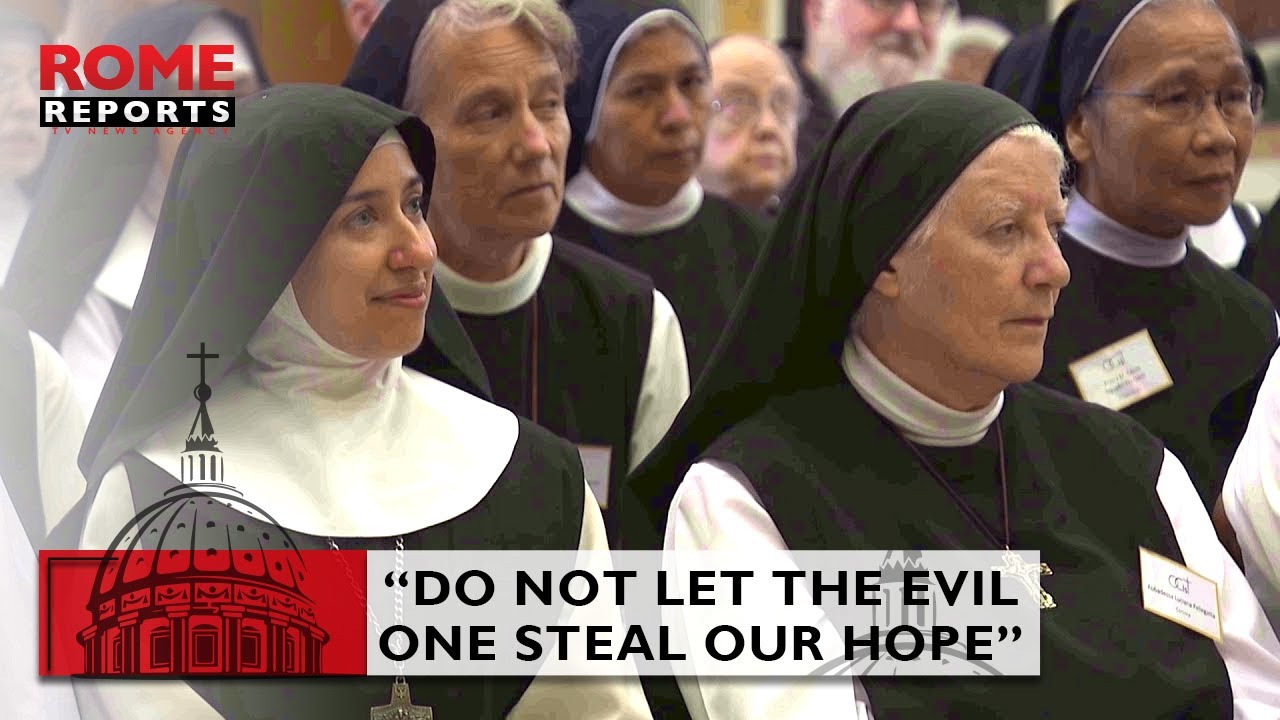 #PopeFrancis to #Cistercians: “Do not let the evil one steal our #hope”