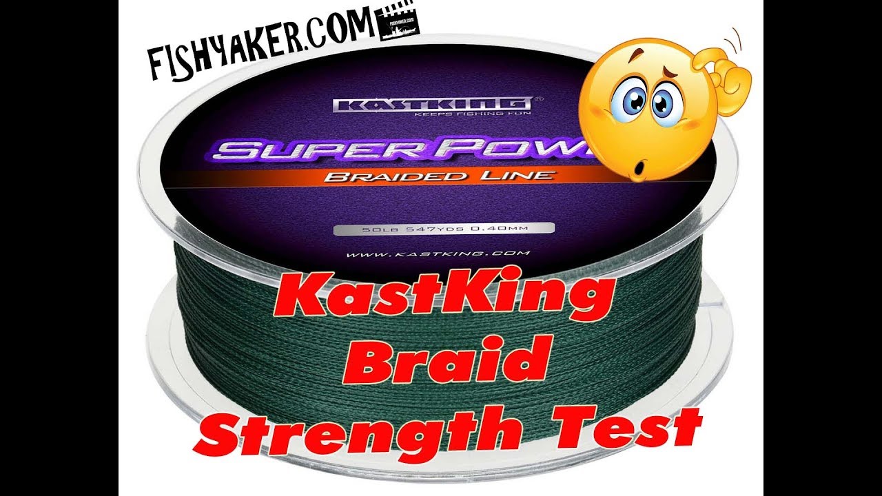 KastKing SuperPower Braid Fishing Line Strength Test: Episode 633