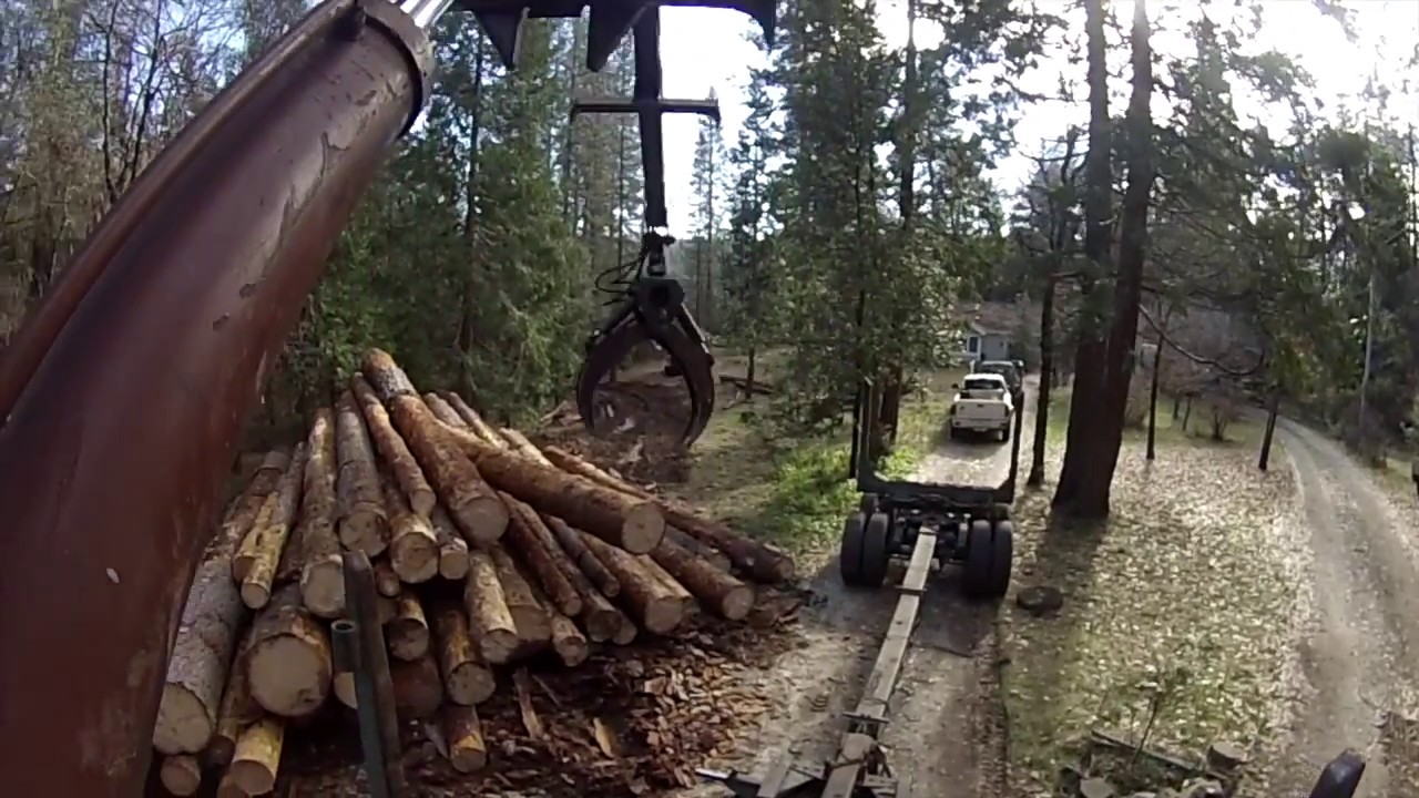 SELF LOADER LOGGING TRUCK